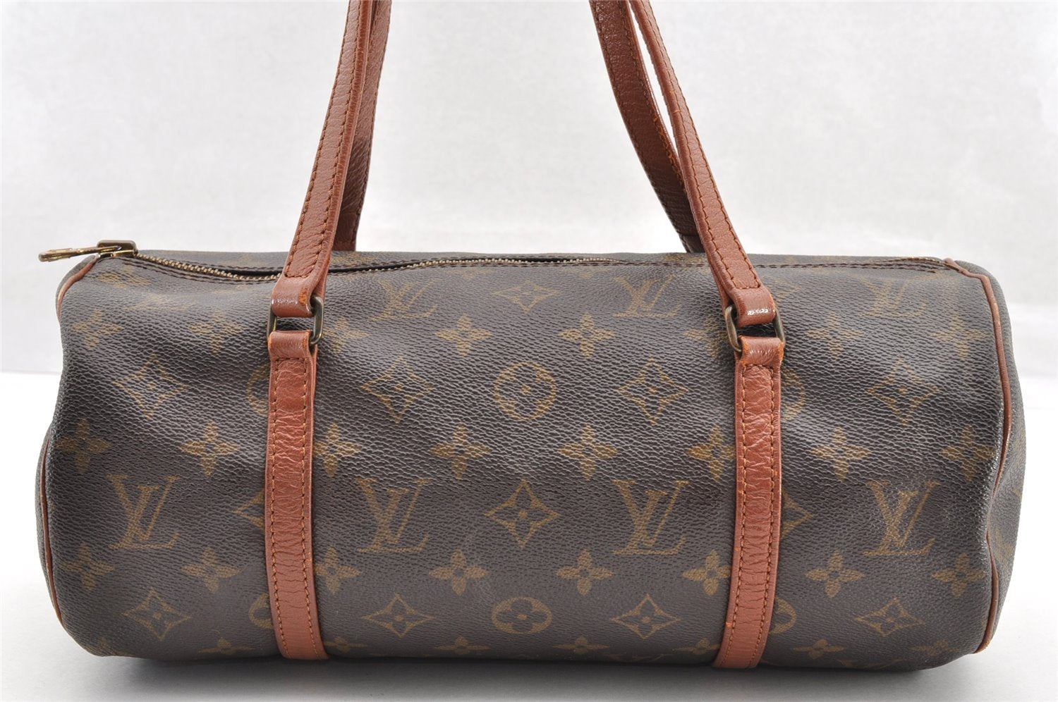 Authentic Louis Vuitton Monogram Papillon 30 Hand Bag Old Model LV 5281I