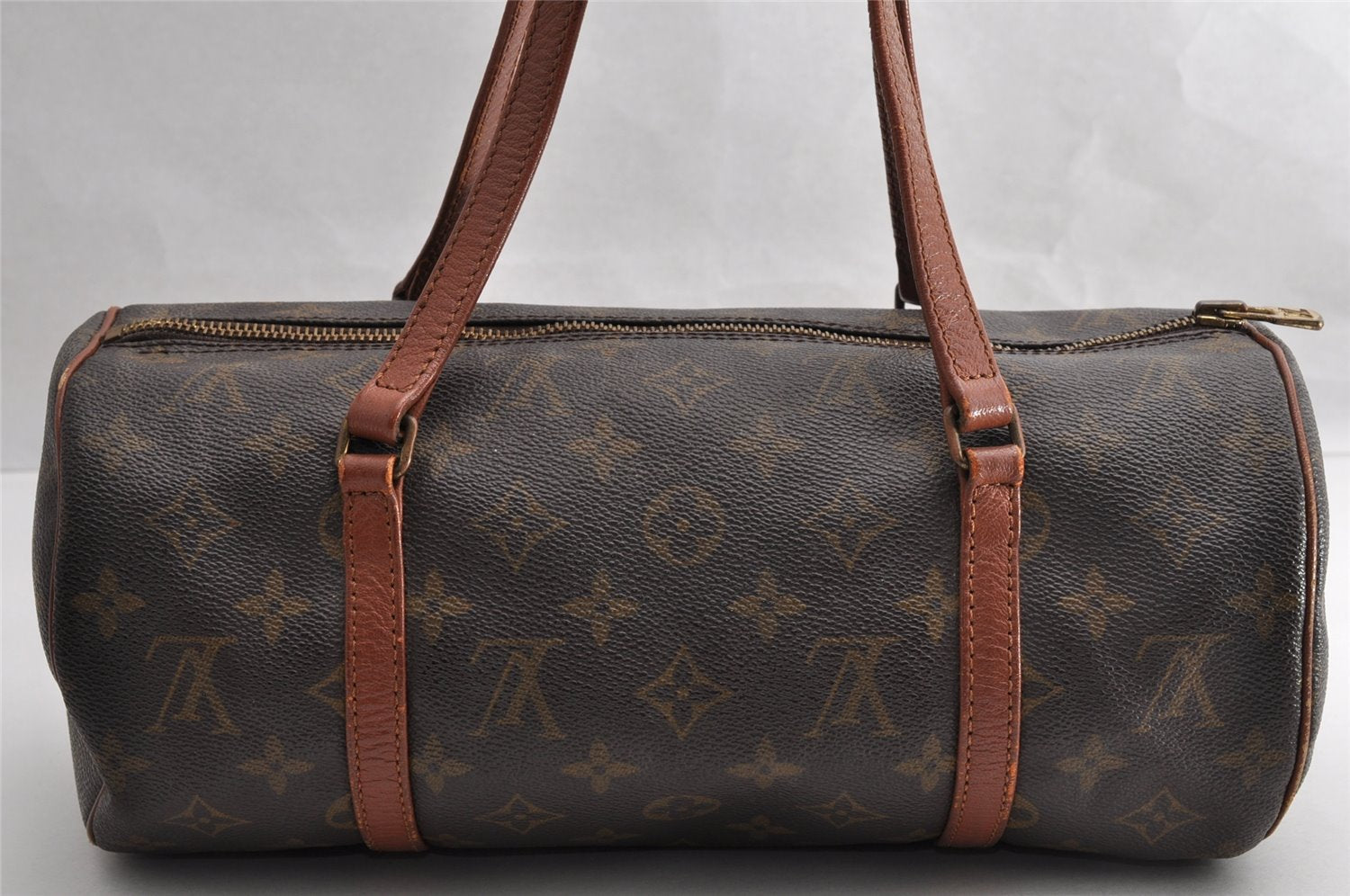 Authentic Louis Vuitton Monogram Papillon 30 Hand Bag Old Model LV 5281I