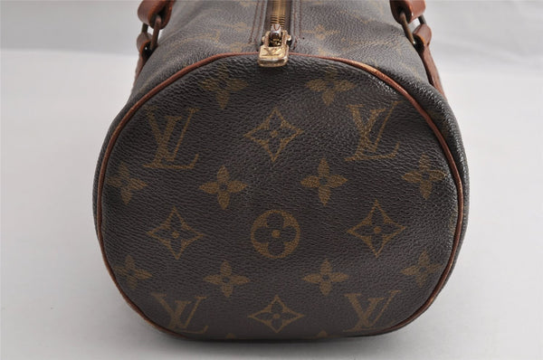 Authentic Louis Vuitton Monogram Papillon 30 Hand Bag Old Model LV 5281I