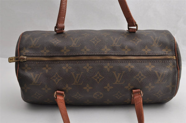Authentic Louis Vuitton Monogram Papillon 30 Hand Bag Old Model LV 5281I