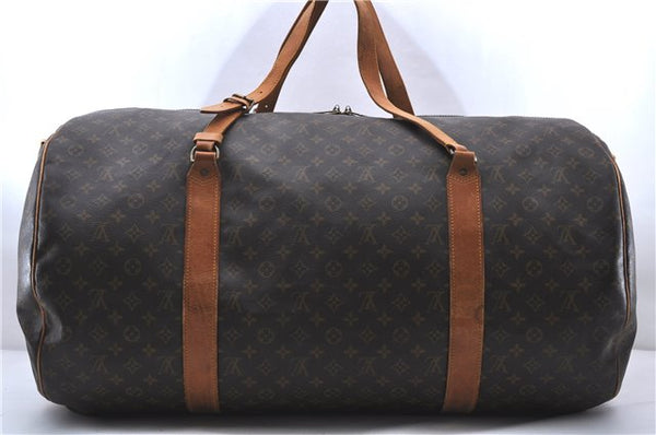 Authentic LOUIS VUITTON Monogram Sac Polochon 2Way Boston Bag M41222 LV 5282C