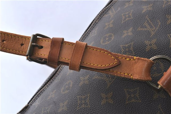 Authentic LOUIS VUITTON Monogram Sac Polochon 2Way Boston Bag M41222 LV 5282C