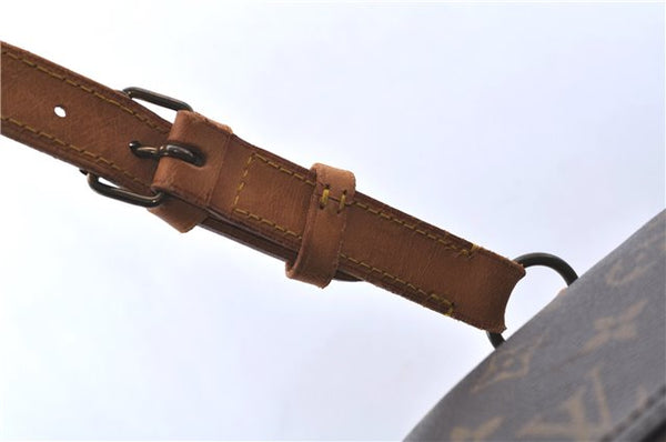 Authentic LOUIS VUITTON Monogram Sac Polochon 2Way Boston Bag M41222 LV 5282C