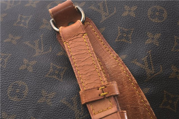 Authentic LOUIS VUITTON Monogram Sac Polochon 2Way Boston Bag M41222 LV 5282C