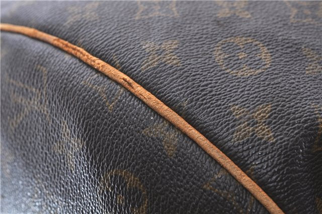 Authentic LOUIS VUITTON Monogram Sac Polochon 2Way Boston Bag M41222 LV 5282C