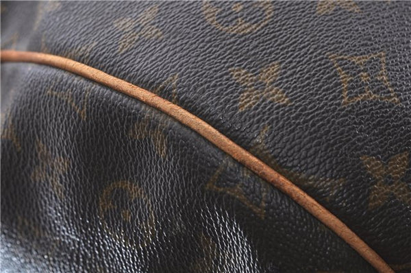 Authentic LOUIS VUITTON Monogram Sac Polochon 2Way Boston Bag M41222 LV 5282C