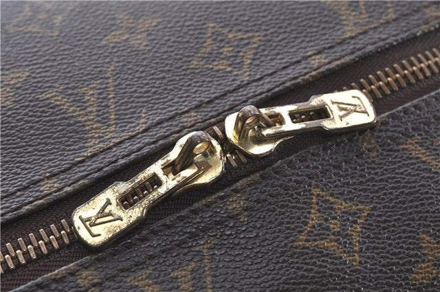 Authentic LOUIS VUITTON Monogram Sac Polochon 2Way Boston Bag M41222 LV 5282C