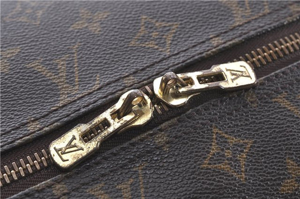 Authentic LOUIS VUITTON Monogram Sac Polochon 2Way Boston Bag M41222 LV 5282C