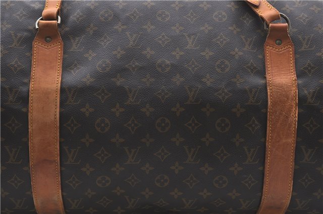 Authentic LOUIS VUITTON Monogram Sac Polochon 2Way Boston Bag M41222 LV 5282C