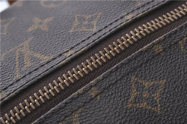 Authentic LOUIS VUITTON Monogram Sac Polochon 2Way Boston Bag M41222 LV 5282C