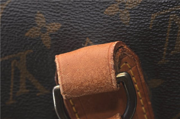 Authentic LOUIS VUITTON Monogram Sac Polochon 2Way Boston Bag M41222 LV 5282C