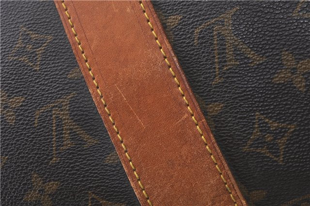 Authentic LOUIS VUITTON Monogram Sac Polochon 2Way Boston Bag M41222 LV 5282C