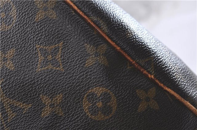 Authentic LOUIS VUITTON Monogram Sac Polochon 2Way Boston Bag M41222 LV 5282C