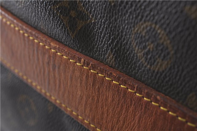 Authentic LOUIS VUITTON Monogram Sac Polochon 2Way Boston Bag M41222 LV 5282C