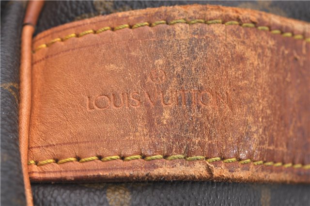 Authentic LOUIS VUITTON Monogram Sac Polochon 2Way Boston Bag M41222 LV 5282C