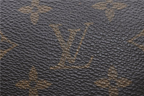 Authentic LOUIS VUITTON Monogram Sac Polochon 2Way Boston Bag M41222 LV 5282C