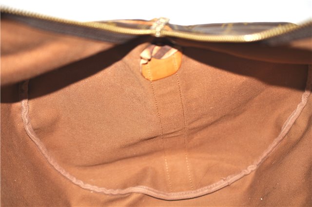 Authentic LOUIS VUITTON Monogram Sac Polochon 2Way Boston Bag M41222 LV 5282C