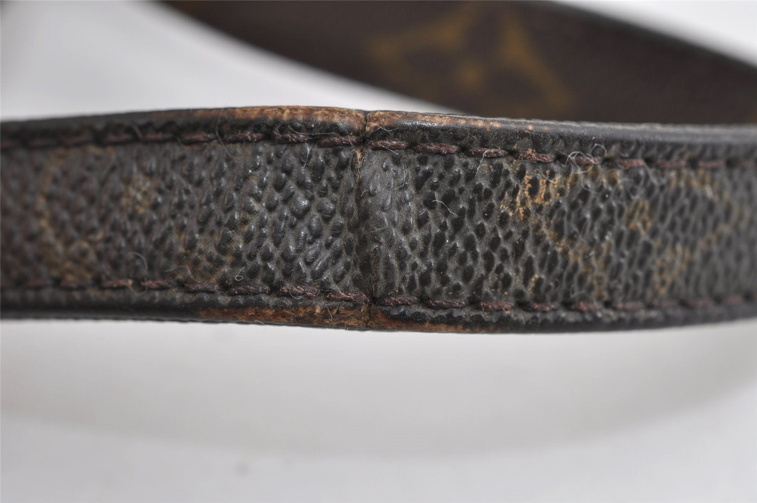 Authentic Louis Vuitton Monogram Marly Dragonne GM M51825 Clutch Bag Junk 5286I