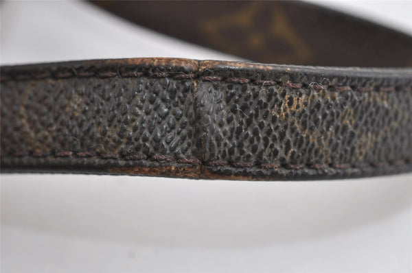 Authentic Louis Vuitton Monogram Marly Dragonne GM M51825 Clutch Bag Junk 5286I