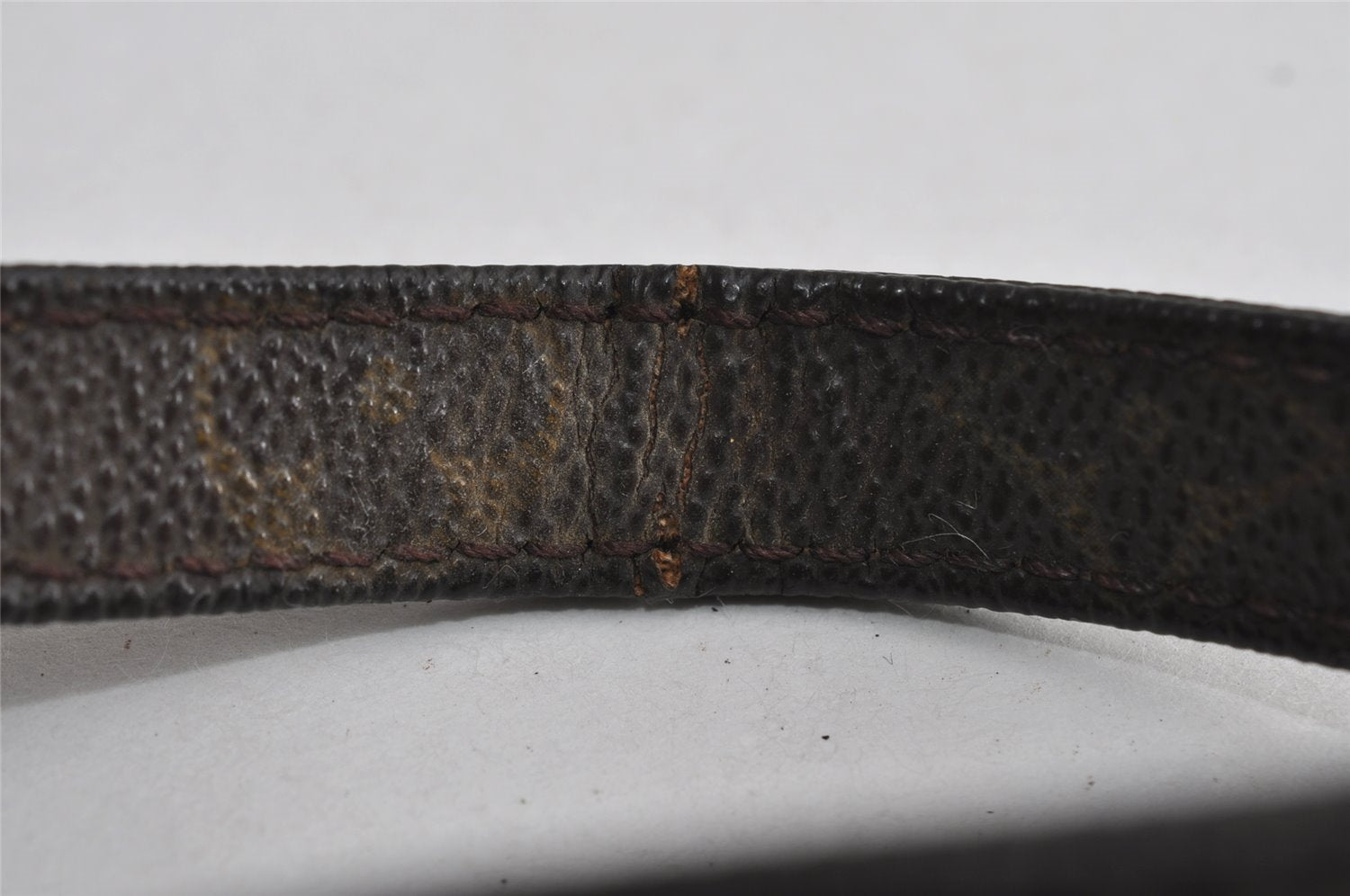 Authentic Louis Vuitton Monogram Marly Dragonne GM M51825 Clutch Bag Junk 5286I