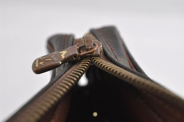 Authentic Louis Vuitton Monogram Marly Dragonne GM M51825 Clutch Bag Junk 5286I