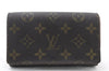 LOUIS VUITTON Monogram Porte Monnaie Zip Purse Bifold Wallet M61735 LV 5287C