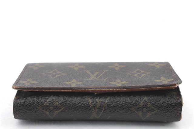 LOUIS VUITTON Monogram Porte Monnaie Zip Purse Bifold Wallet M61735 LV 5287C