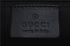 Authentic GUCCI Shoulder Tote Bag Purse GG Canvas Leather 0021099 Black 5287E