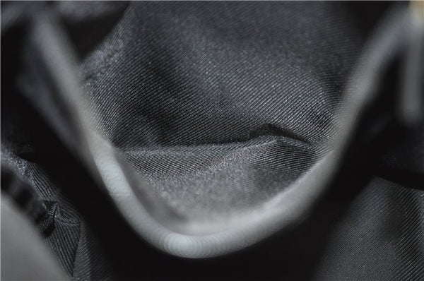 Authentic GUCCI Shoulder Tote Bag Purse GG Canvas Leather 0021099 Black 5287E