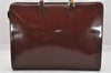 Authentic GUCCI Bamboo 2Way Briefcase Business Bag Leather Brown 5288I