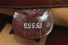 Authentic GUCCI Bamboo 2Way Briefcase Business Bag Leather Brown 5288I