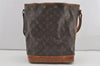 Authentic Louis Vuitton Monogram Noe Shoulder Drawstring Bag M42224 LV 5289I