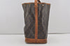 Authentic Louis Vuitton Monogram Noe Shoulder Drawstring Bag M42224 LV 5289I