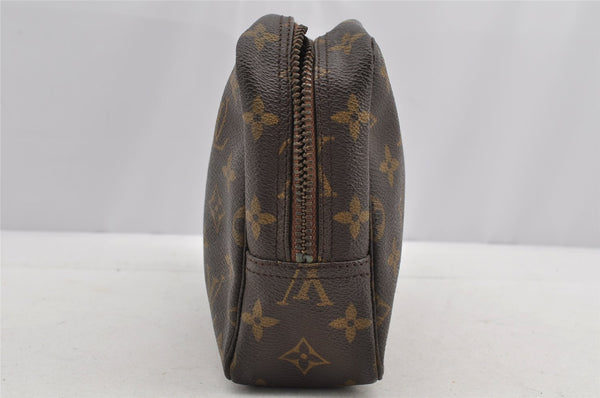 Auth Louis Vuitton Monogram Trousse Toilette 23 Clutch Bag M47524 Junk 5290I