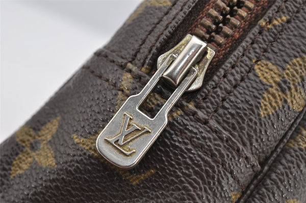 Auth Louis Vuitton Monogram Trousse Toilette 23 Clutch Bag M47524 Junk 5290I