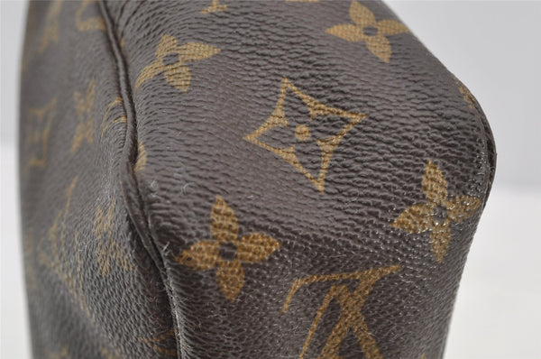 Auth Louis Vuitton Monogram Trousse Toilette 23 Clutch Bag M47524 Junk 5290I