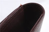 Authentic Cartier Must de Cartier Clutch Bag Leather Bordeaux Red 5292C