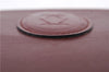 Authentic Cartier Must de Cartier Clutch Bag Leather Bordeaux Red 5292C