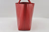 Authentic PRADA Vitello Shoppin Leather Nappa Shoulder Tote Bag B9029 Red 5292I