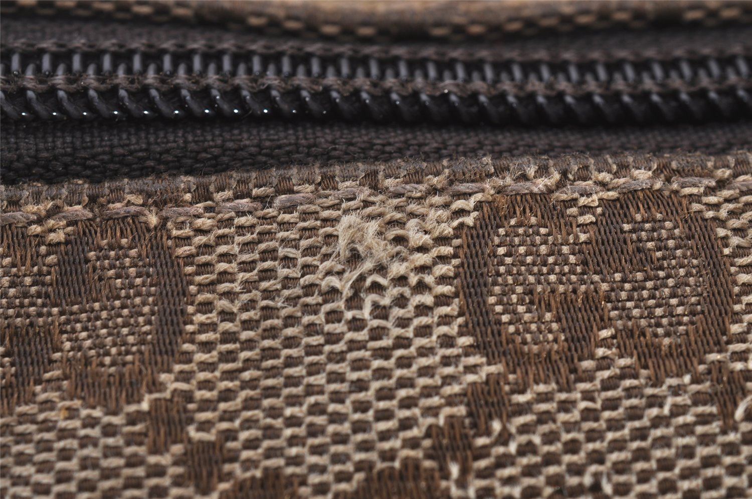 Authentic GUCCI Shoulder Cross Body Bag GG Canvas Leather 145857 Brown 5294I