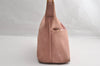 Authentic GUCCI Vintage Shoulder Hand Bag Purse Suede Leather Pink 5301I