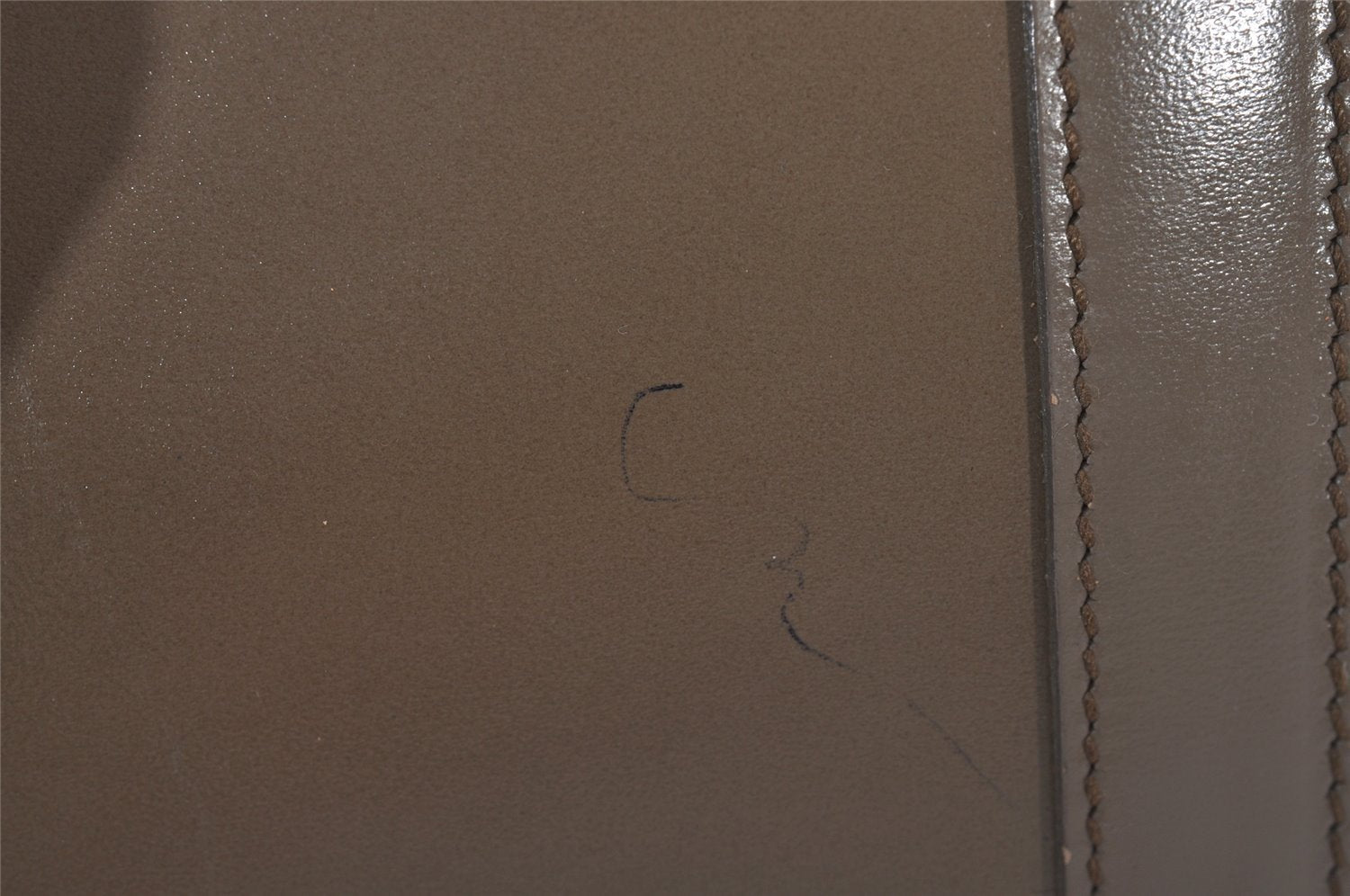 Authentic GUCCI Vintage Bamboo Shoulder Tote Bag Leather 0028260 Brown 5304I