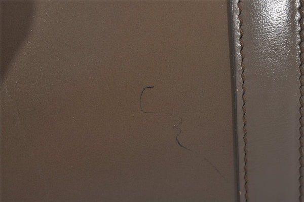 Authentic GUCCI Vintage Bamboo Shoulder Tote Bag Leather 0028260 Brown 5304I