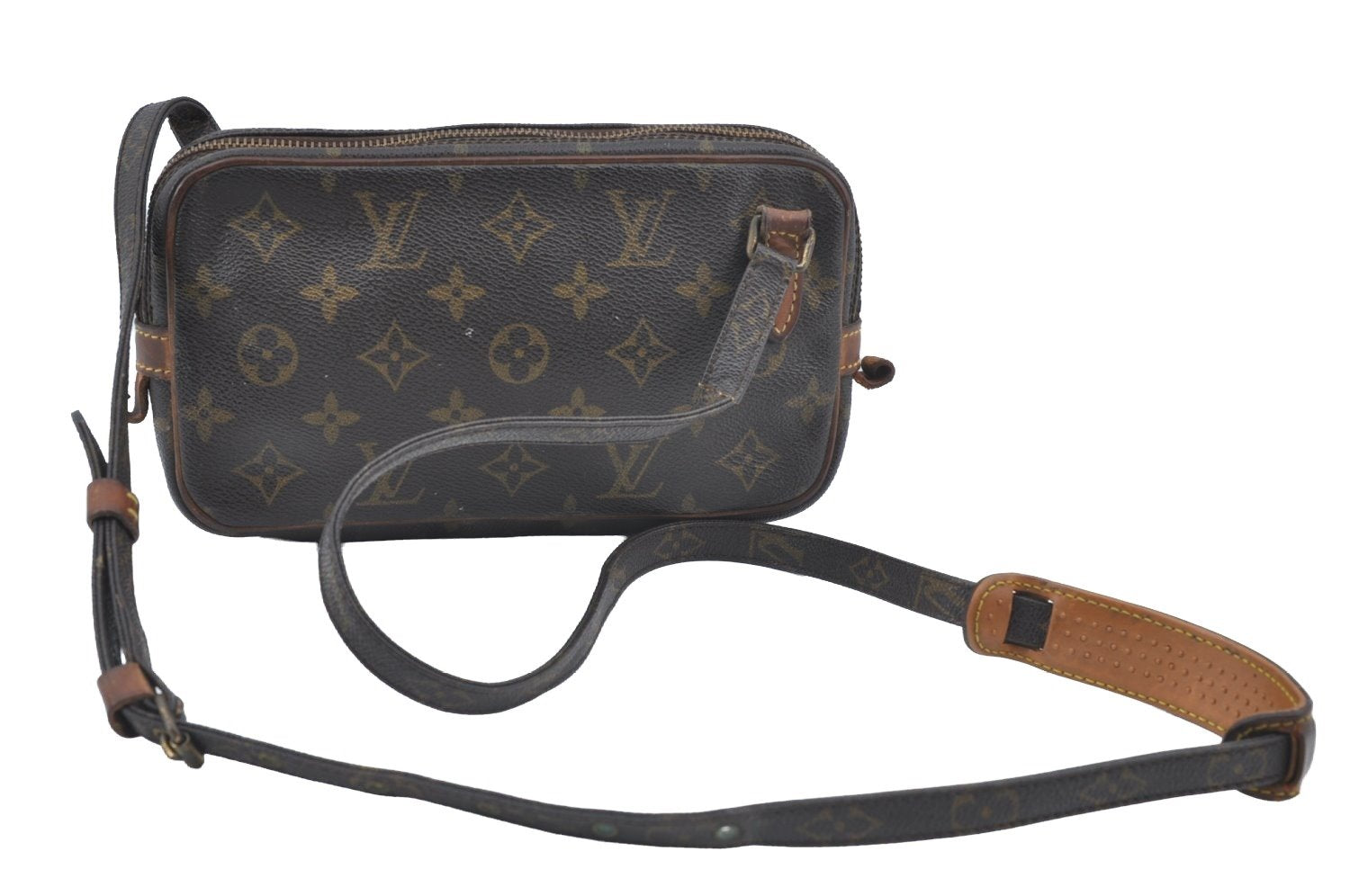 Authentic Louis Vuitton Monogram Marly Bandouliere Shoulder Bag M51828 LV 5305I
