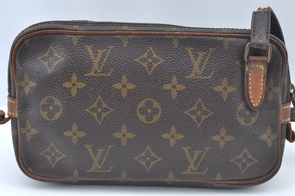 Authentic Louis Vuitton Monogram Marly Bandouliere Shoulder Bag M51828 LV 5305I