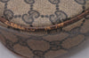 Authentic GUCCI Vintage Shoulder Cross Body Bag Purse GG PVC Leather Brown 5306I