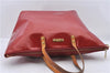 Authentic Louis Vuitton Vernis Bellevue GM Hand Bag Red M93583 LV 5307D