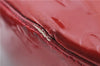 Authentic Louis Vuitton Vernis Bellevue GM Hand Bag Red M93583 LV 5307D