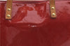 Authentic Louis Vuitton Vernis Bellevue GM Hand Bag Red M93583 LV 5307D