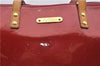 Authentic Louis Vuitton Vernis Bellevue GM Hand Bag Red M93583 LV 5307D